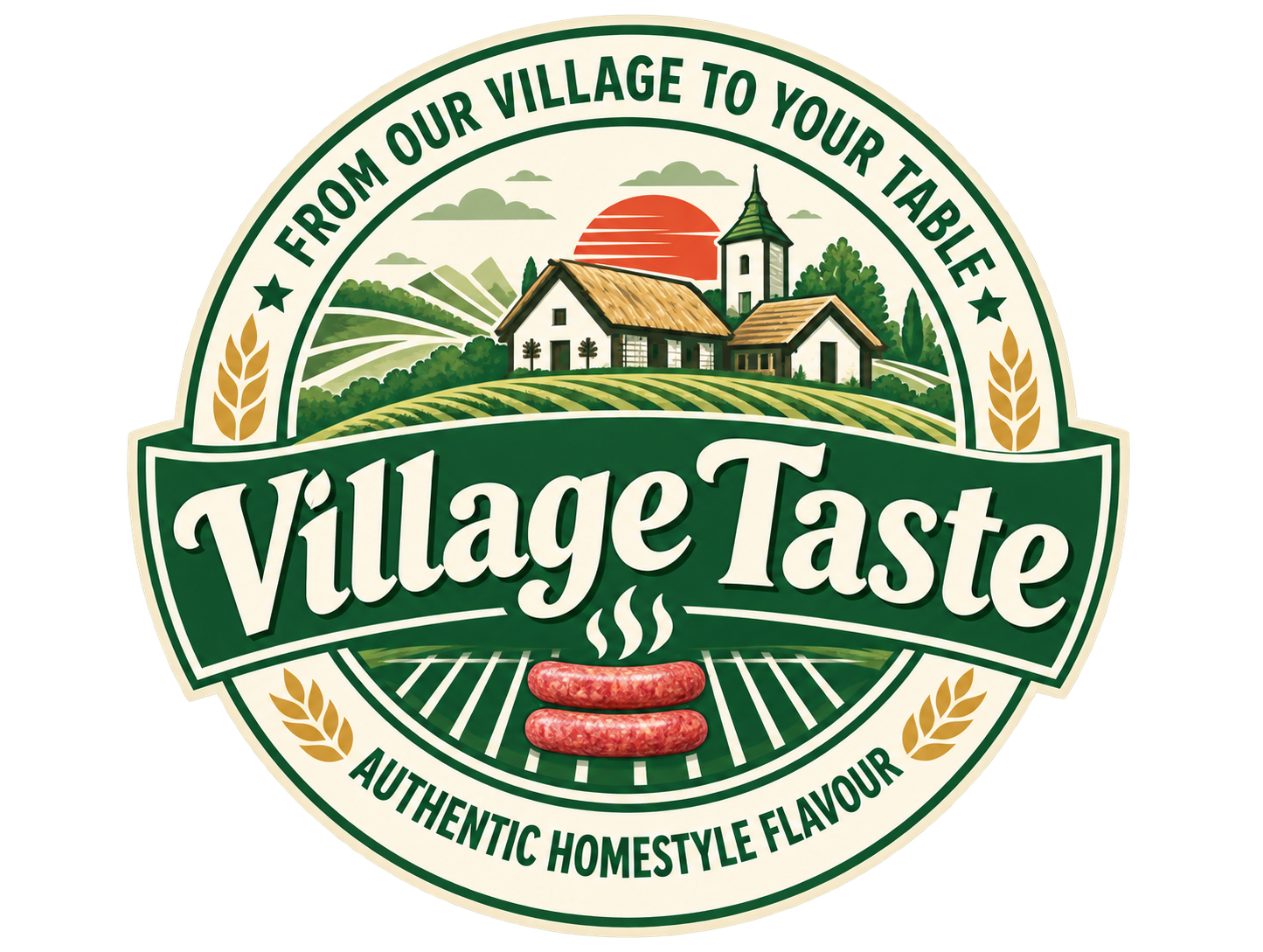 Village Taste — From our village to your table. Authentic homestyle flavour.